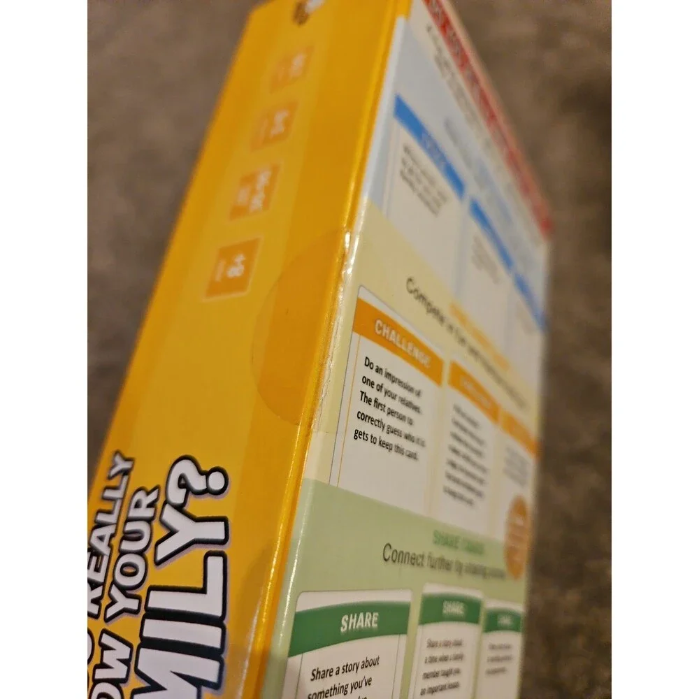 Do You Really Know Your Family? Bonus Edition Card Game Family Fun Brand New